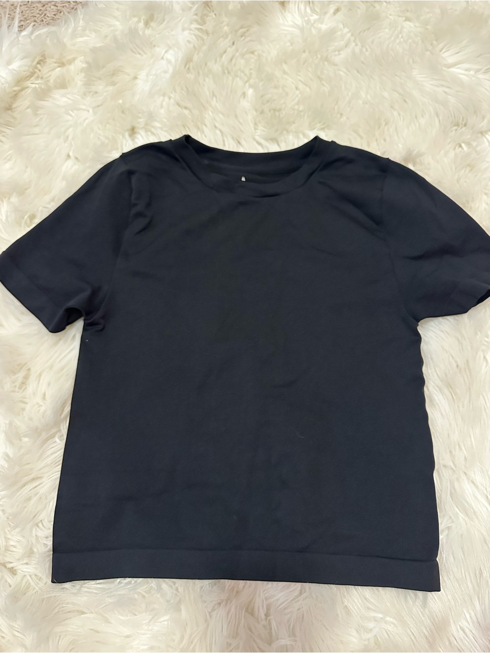 a new day Black Short Sleeve thick compression like shirt
